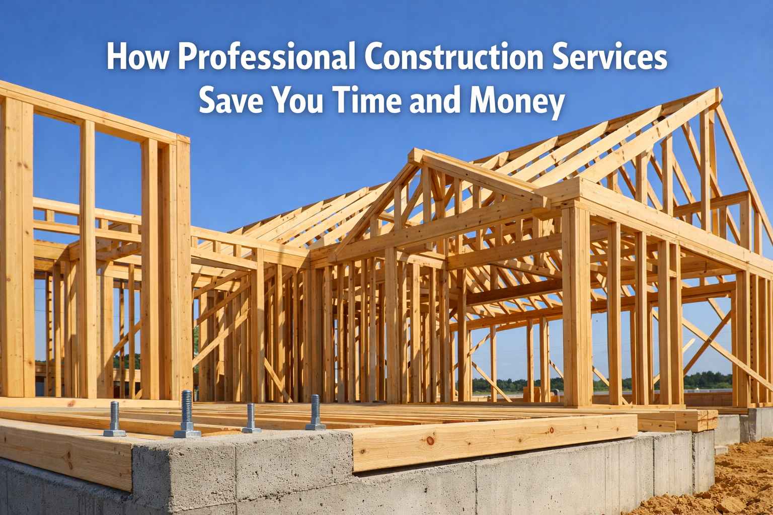 How Professional Construction Services Save You Time and Money