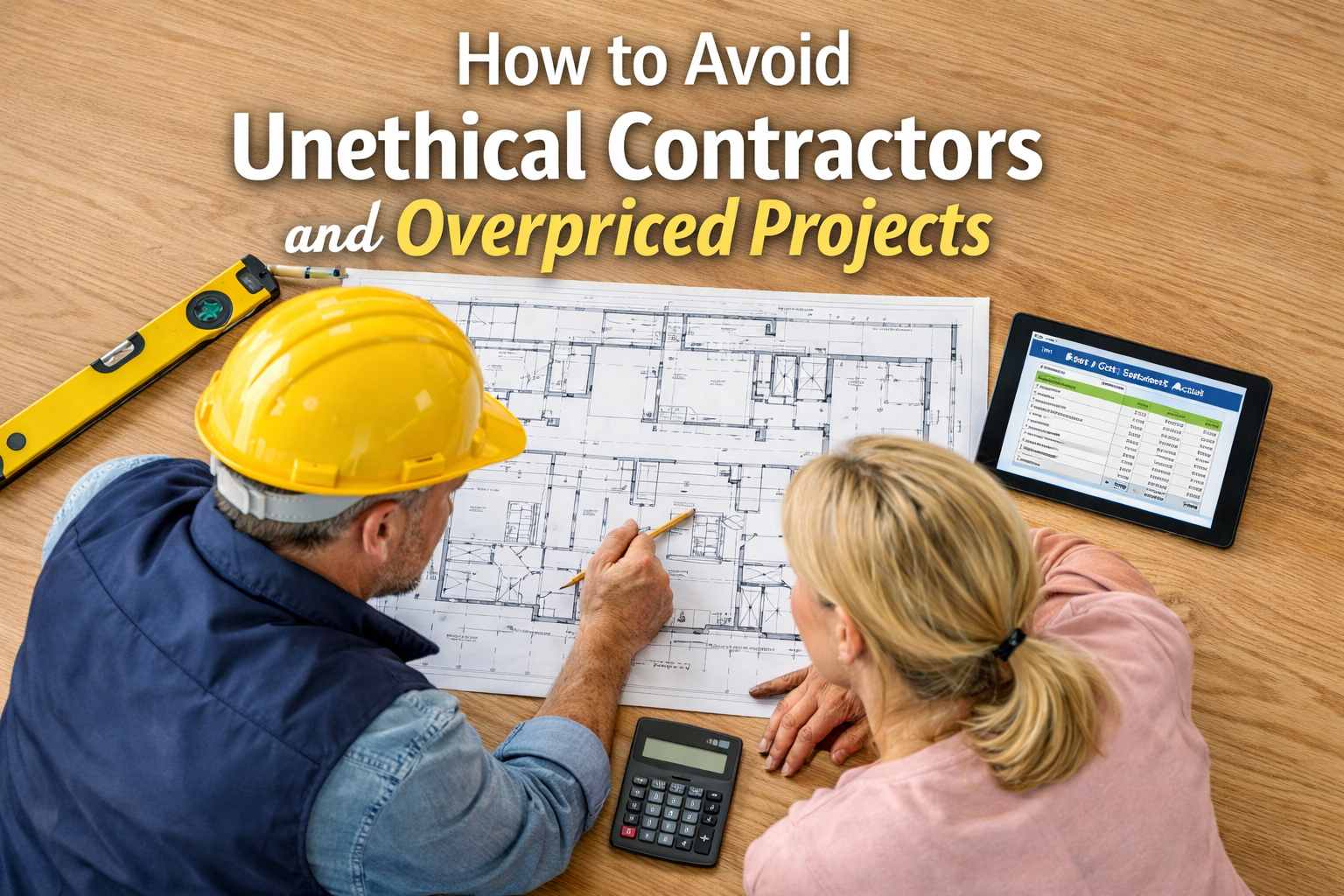 How to Avoid Unethical Contractors and Overpriced Projects