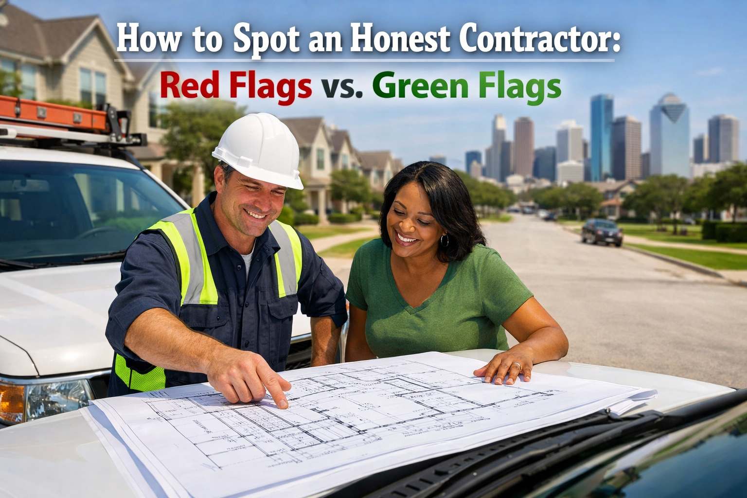 How to Spot an Honest Contractor: Red Flags vs. Green Flags