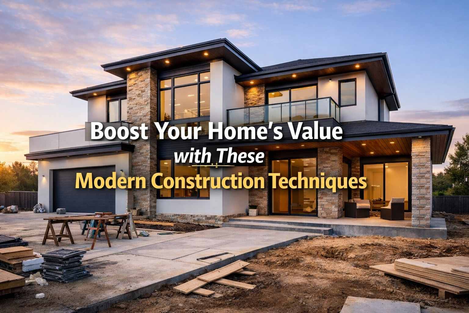 Boost Your Home’s Value with These Modern Construction Techniques