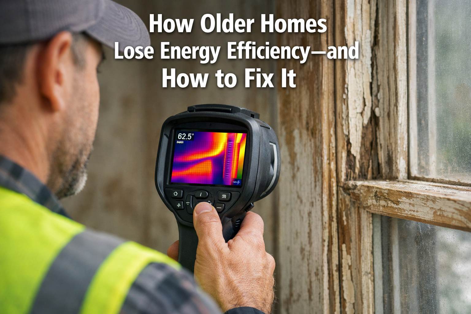 How Older Homes Lose Energy Efficiency—and How to Fix It