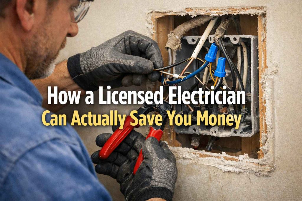 How a Licensed Electrician Can Actually Save You Money
