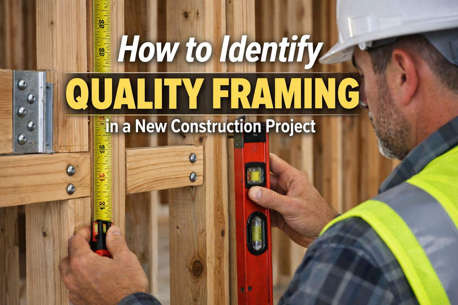 How to Identify Quality Framing in a New Construction Project