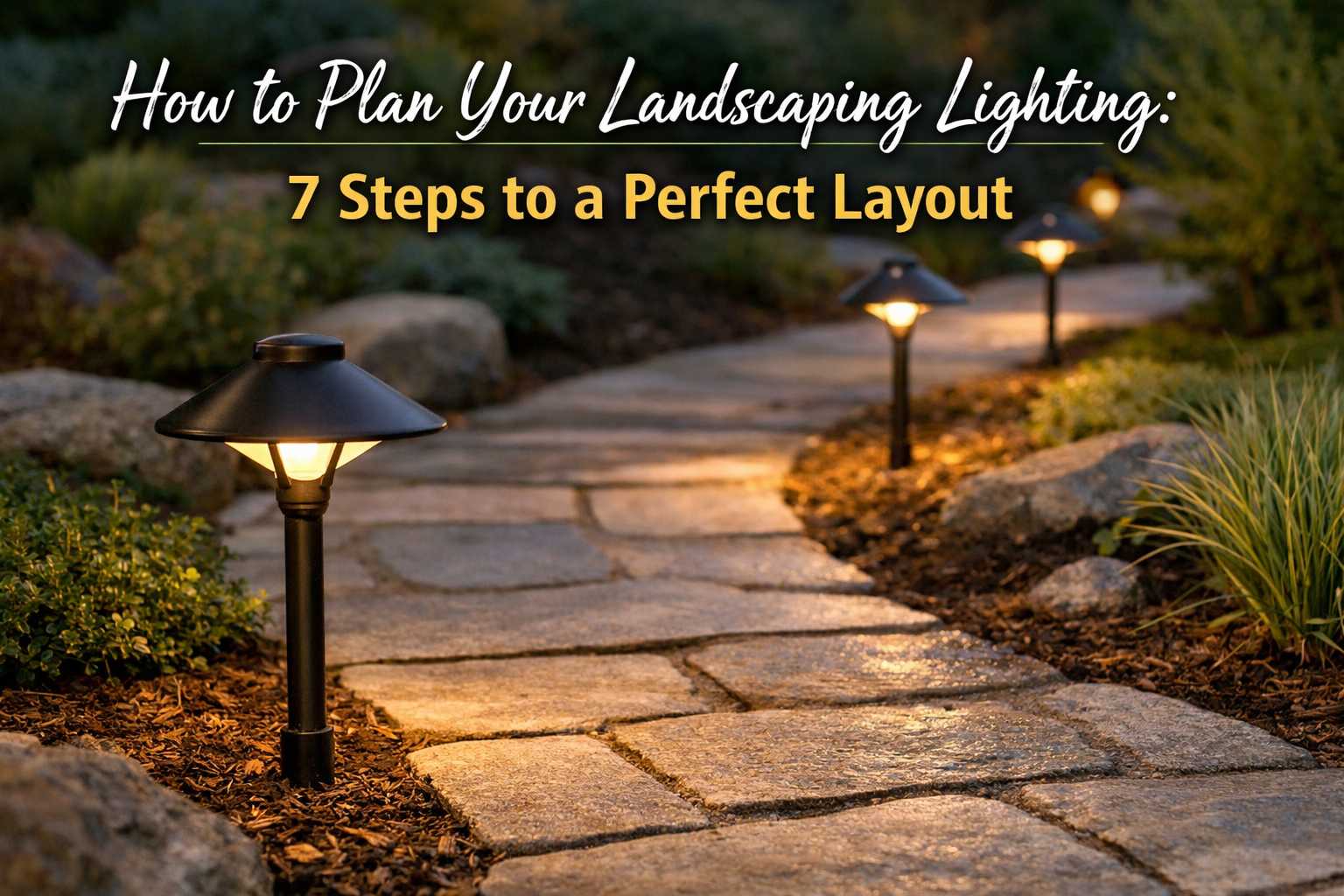 How to Plan Your Landscaping Lighting: 7 Steps to a Perfect Layout