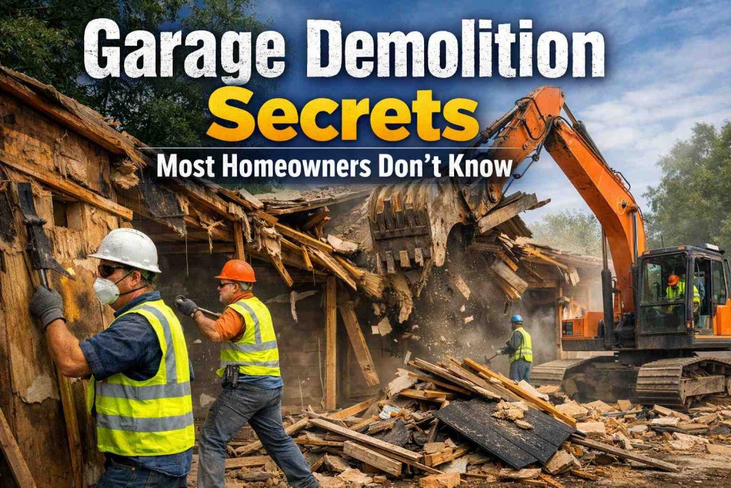 garage demolition