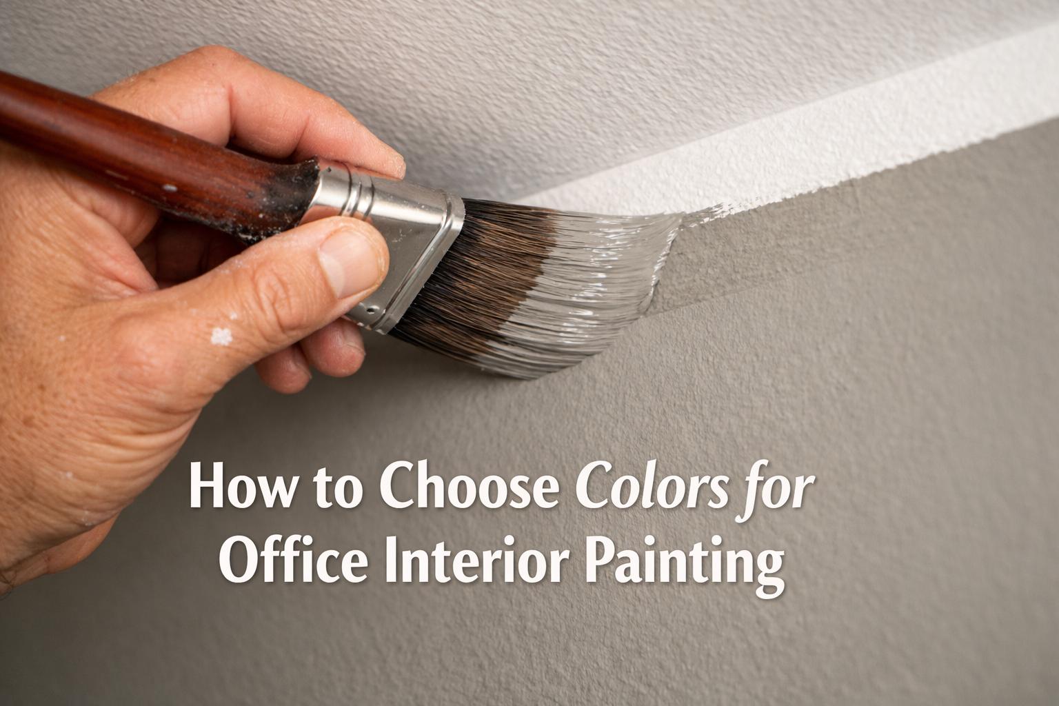 How to Choose Colors for Office Interior Painting