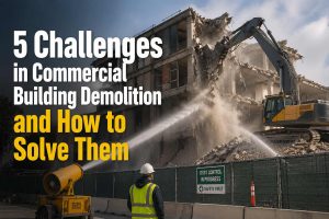 commercial demolition challenges