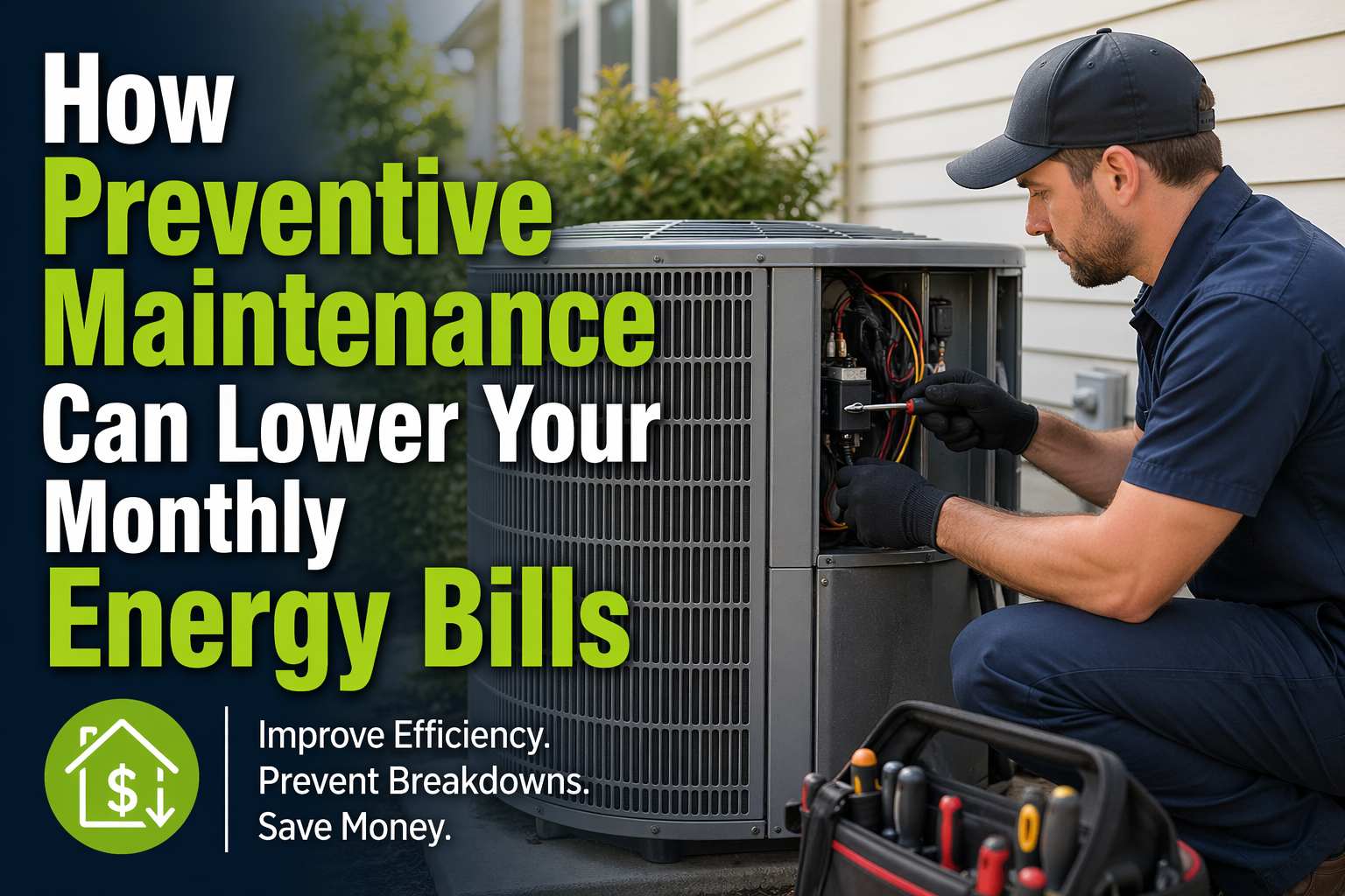 How Preventive Maintenance Can Lower Your Monthly Energy Bills