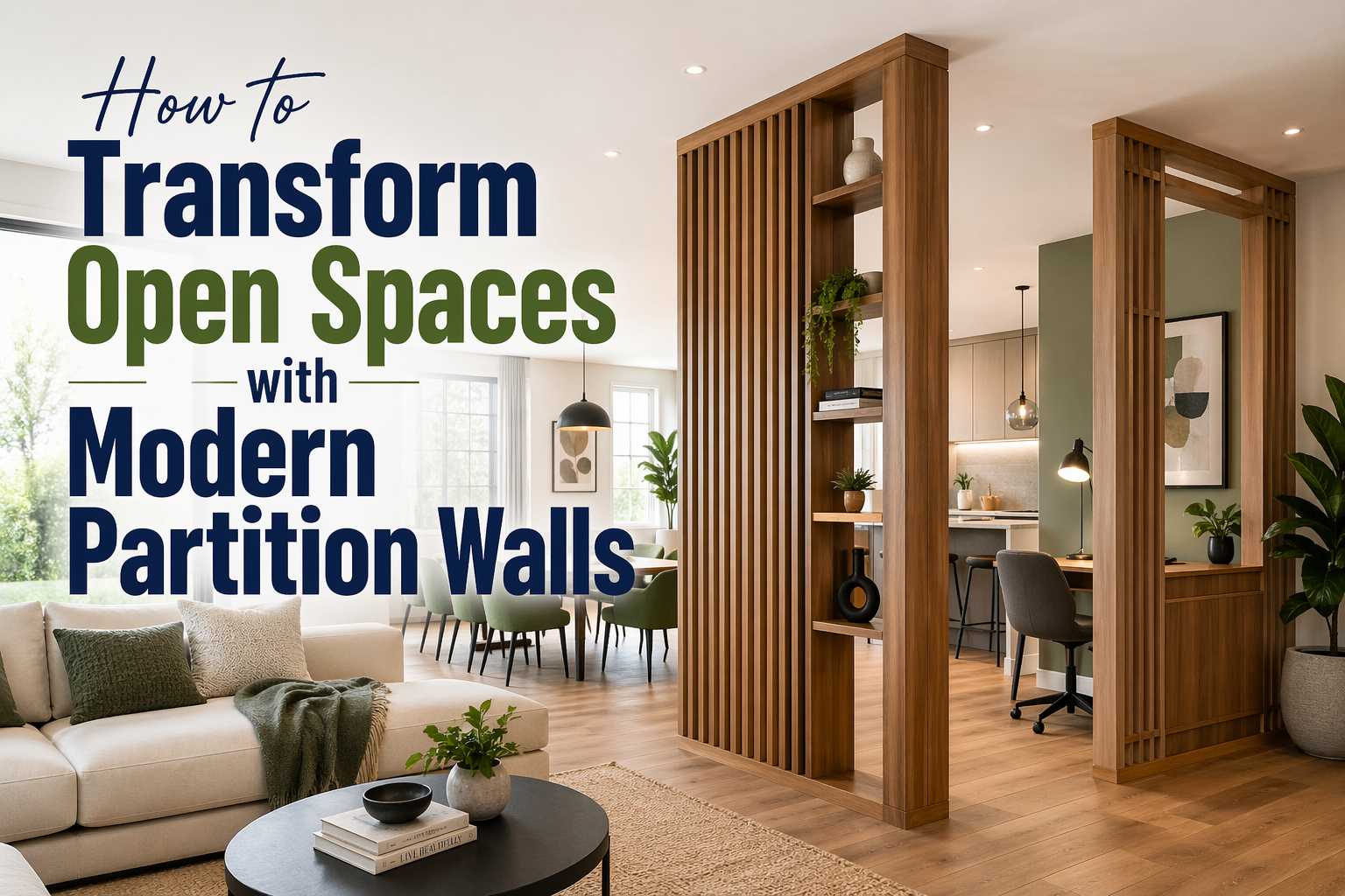 How to Transform Open Spaces with Modern Partition Walls