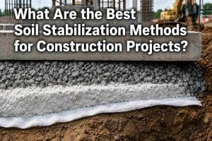 best soil stabilization methods