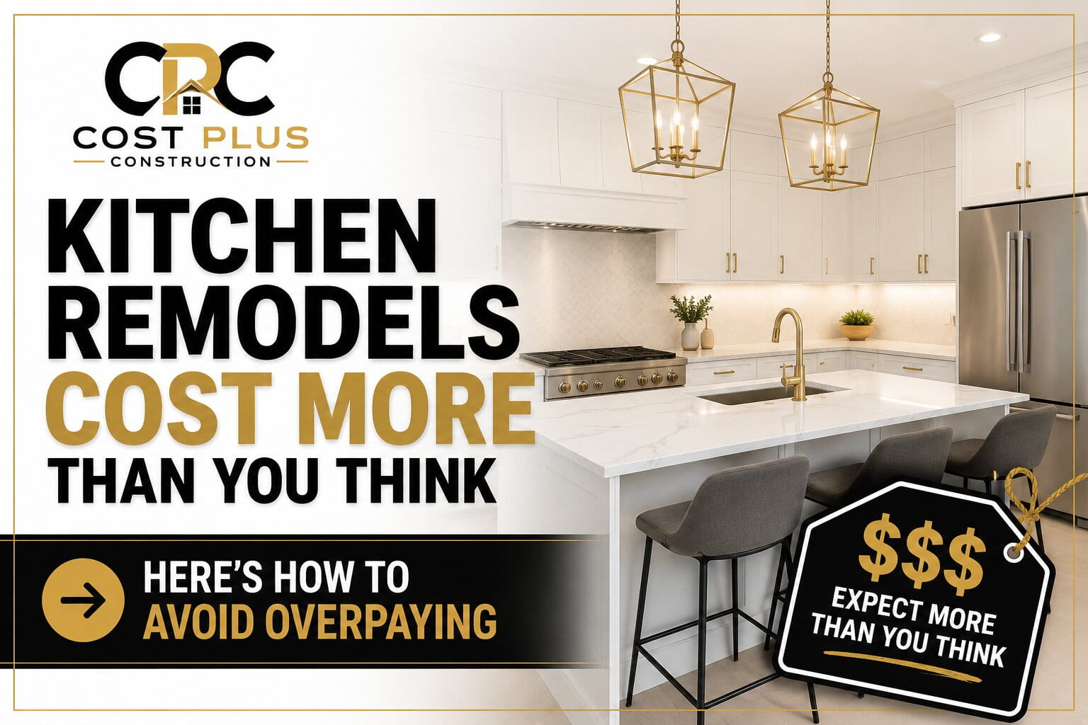 Kitchen Remodel by Cost Plus Construction